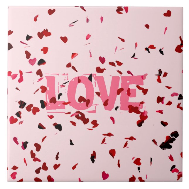 Hearts Of Love Tile (Front)