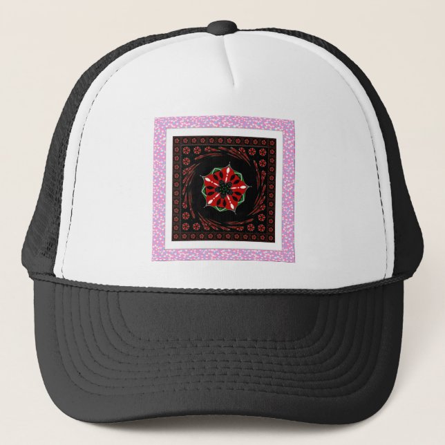 Hearts of Love Trucker Hat (Front)