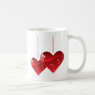 Hearts on a String Coffee Mug