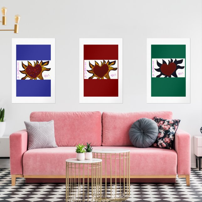 Hearts on Fire Poster (Livingroom)