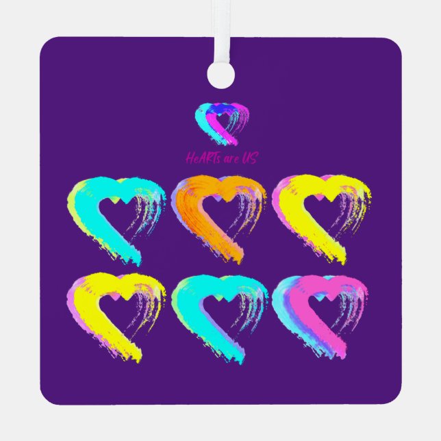 Hearts Ornament (Back)