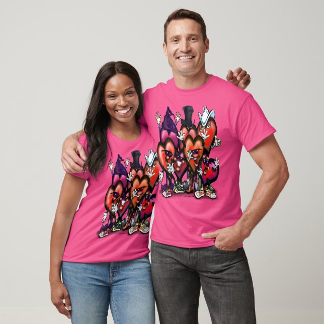 Hearts Party T-Shirt (Unisex)