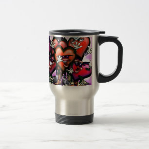 Hearts Party Travel Mug