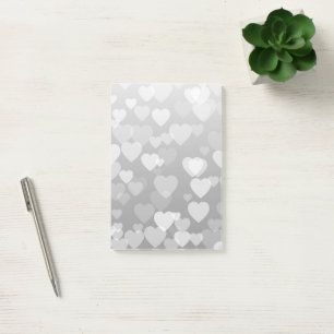 Hearts Pattern 17 Post-it Notes
