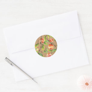 Hearts Pattern 1 Classic Round Sticker