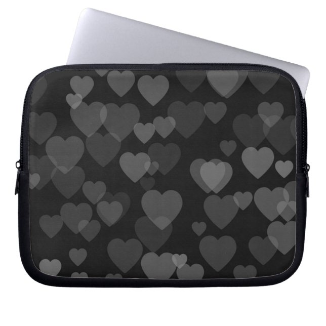 Hearts Pattern 20 Laptop Sleeve (Front)