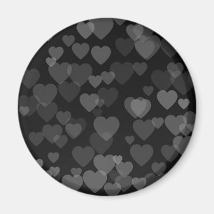 Hearts Pattern 20 Magnet