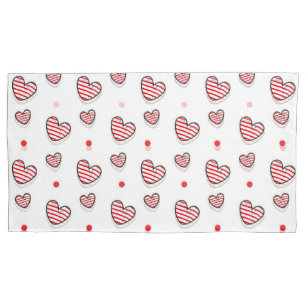 Hearts Pattern 21 Pillowcase