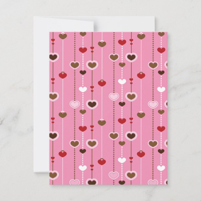 Hearts Pattern 27 Card (Front)