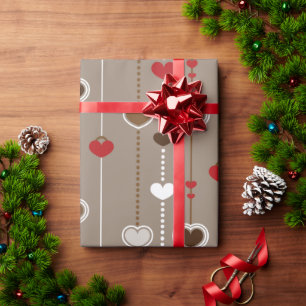 Hearts Pattern 29 Wrapping Paper