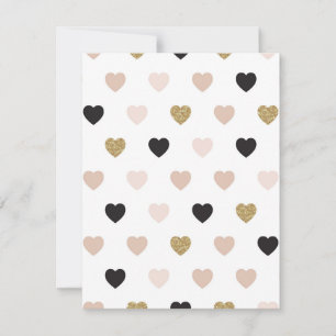 Hearts Pattern 31 Card