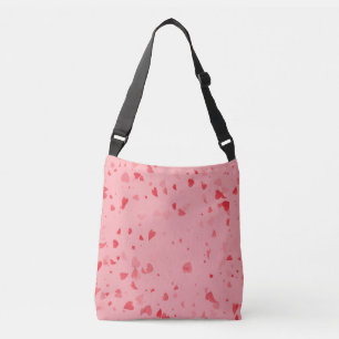 Hearts Pattern 34 Crossbody Bag