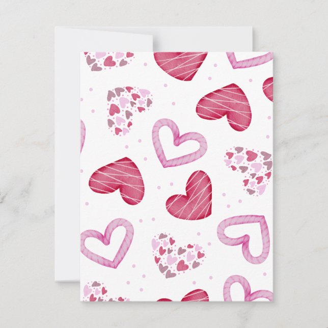 Hearts Pattern 36 Card (Front)
