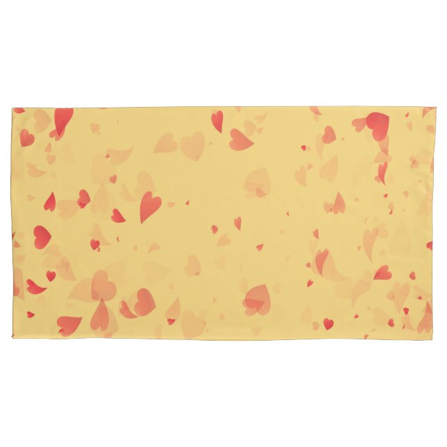 Hearts Pattern 38 Pillowcase (Front)