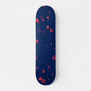 Hearts Pattern 40 Skateboard