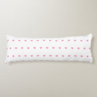 Hearts Pattern Body Cushion