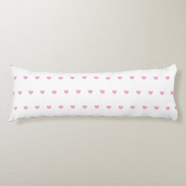Hearts Pattern Body Cushion (Front)