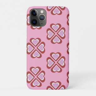 Hearts pattern iPhone 11 pro case