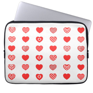Hearts pattern ! laptop sleeve