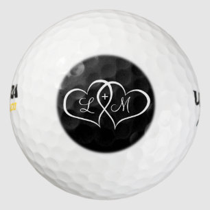 Hearts Personalised Golf Balls