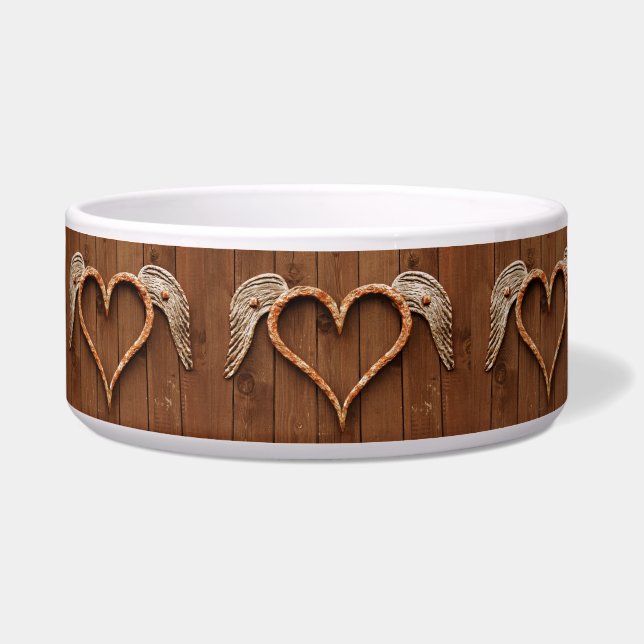 Hearts Pet Bowl (Front)