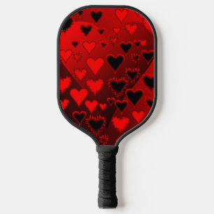 Hearts  pickleball paddle