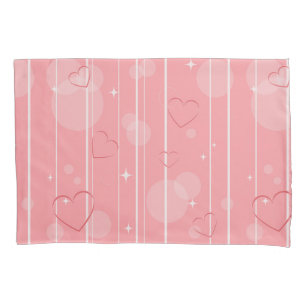 Hearts Pillowcase