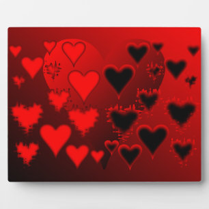 Hearts Plaque