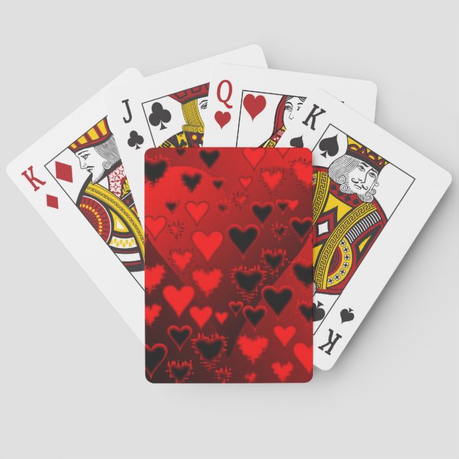 Hearts Playing Cards (Back)
