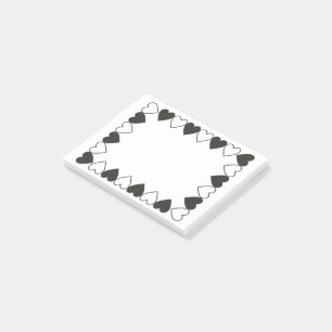 Hearts Post-it Notes