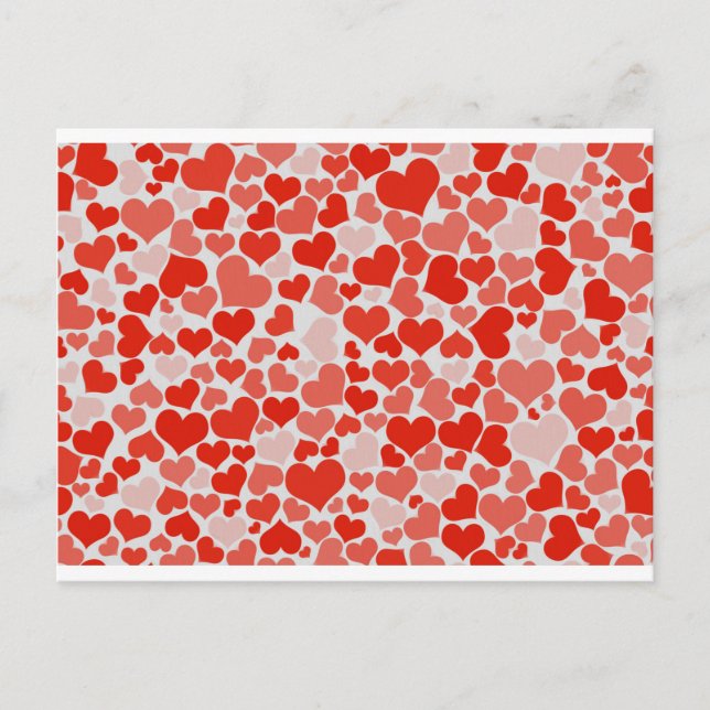 Hearts Postcard (Front)