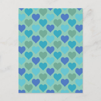 Hearts Postcard