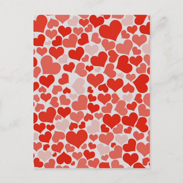 Hearts Postcard (Front)