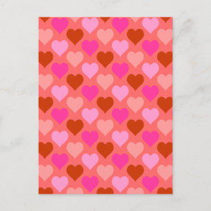 Hearts Postcard