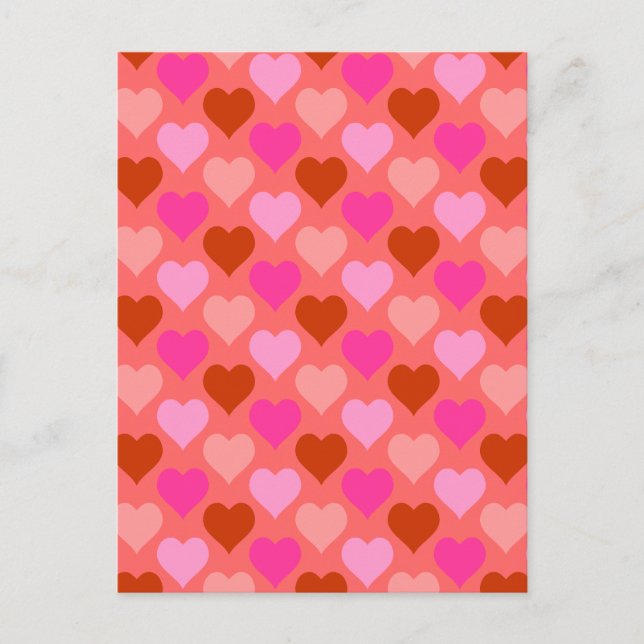 Hearts Postcard (Front)