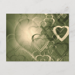 Hearts Postcard