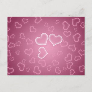 Hearts Postcard