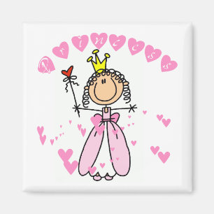 Hearts Princess Magnet