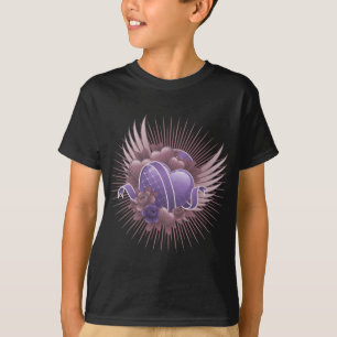 Hearts Roses and Wings T-Shirt