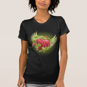 Hearts Roses and Wings T-Shirt