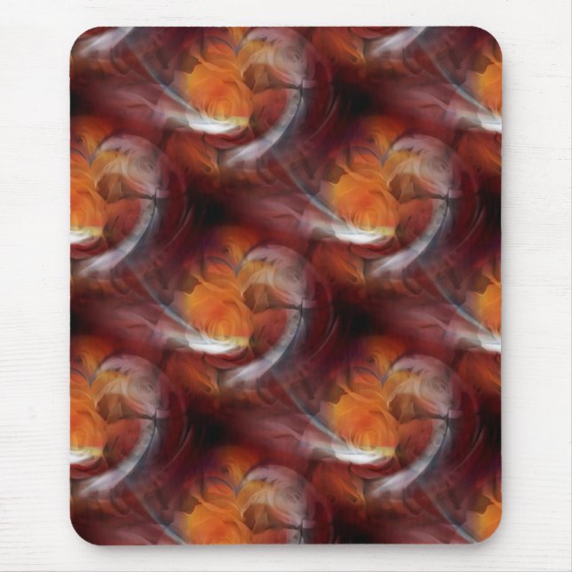 Hearts & Roses Mouse Mat (Front)