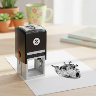 Hearts Self-inking Stamp