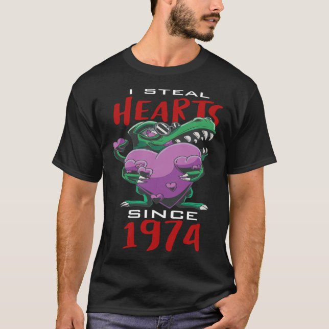 Hearts since 1974 T-Shirt (Front)