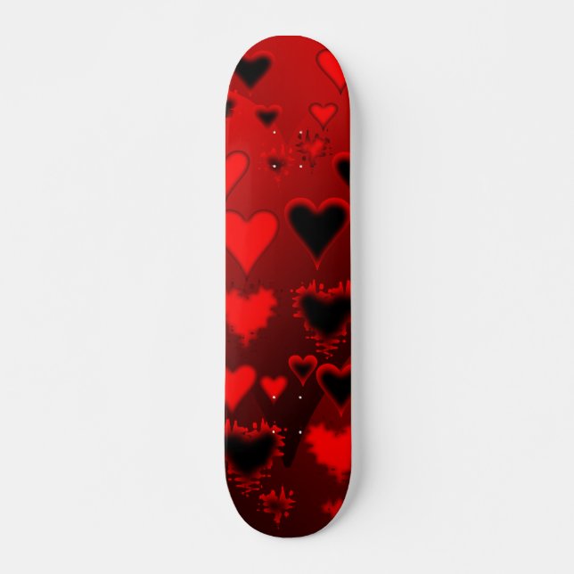 Hearts Skateboard (Front)