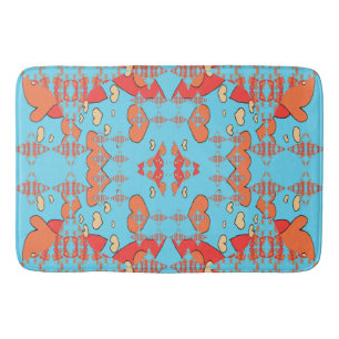 Hearts Sparks Bath Mat