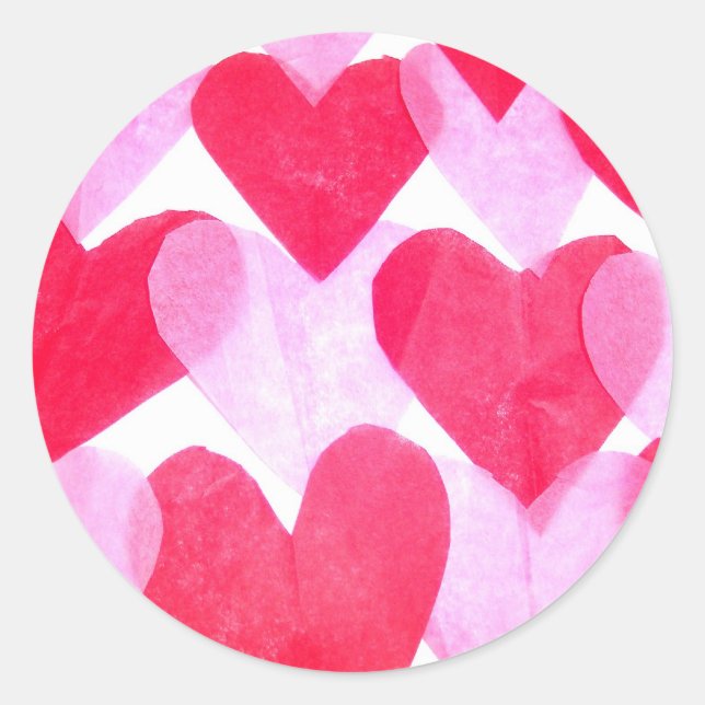 Hearts Sticker (Front)
