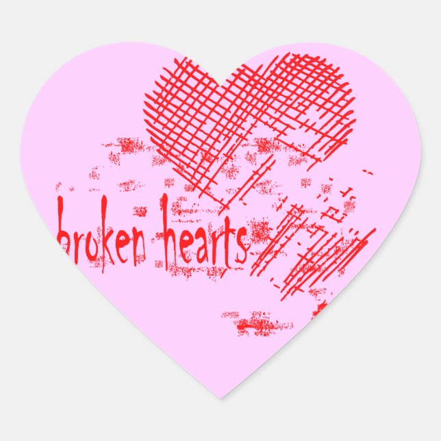 Hearts - sticker (Front)