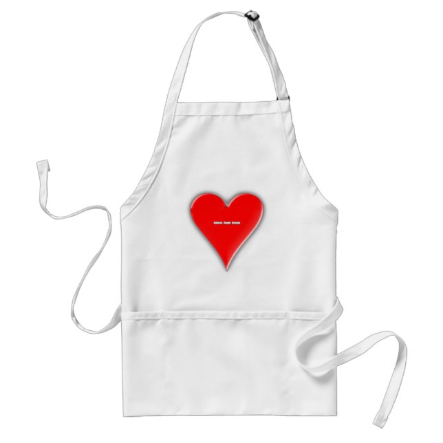 Hearts Suit Standard Apron (Front)