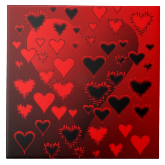 Hearts Tile (Front)
