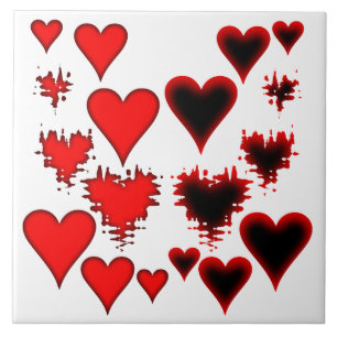 Hearts Tile